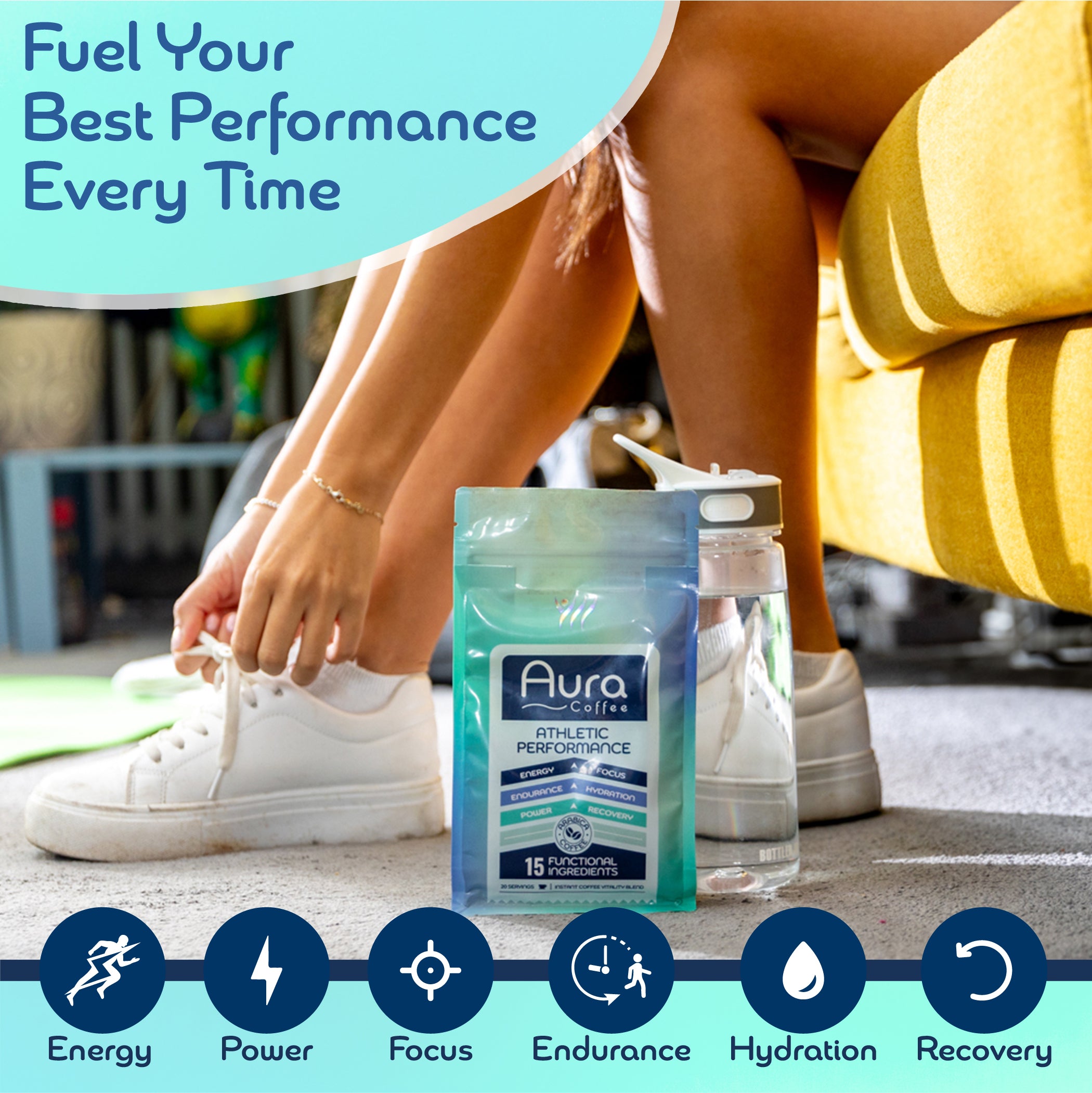 Aura Coffee athletic performance enhance